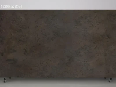 9128 Brown Gold Misty Satin